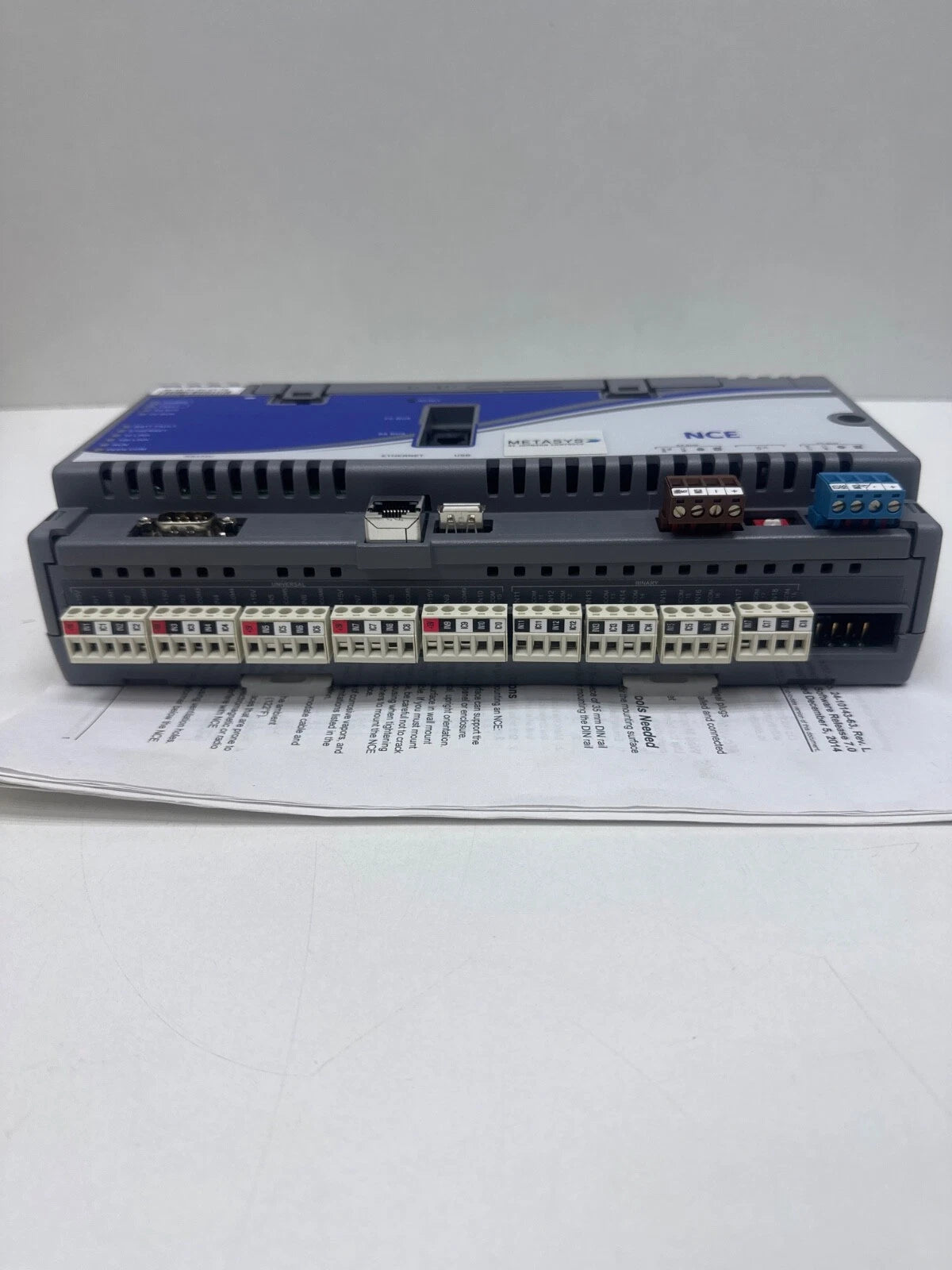 Johnson Controls MS-NCE2560-0 Metasys Network Control Engine BACnet MS/TP Controller