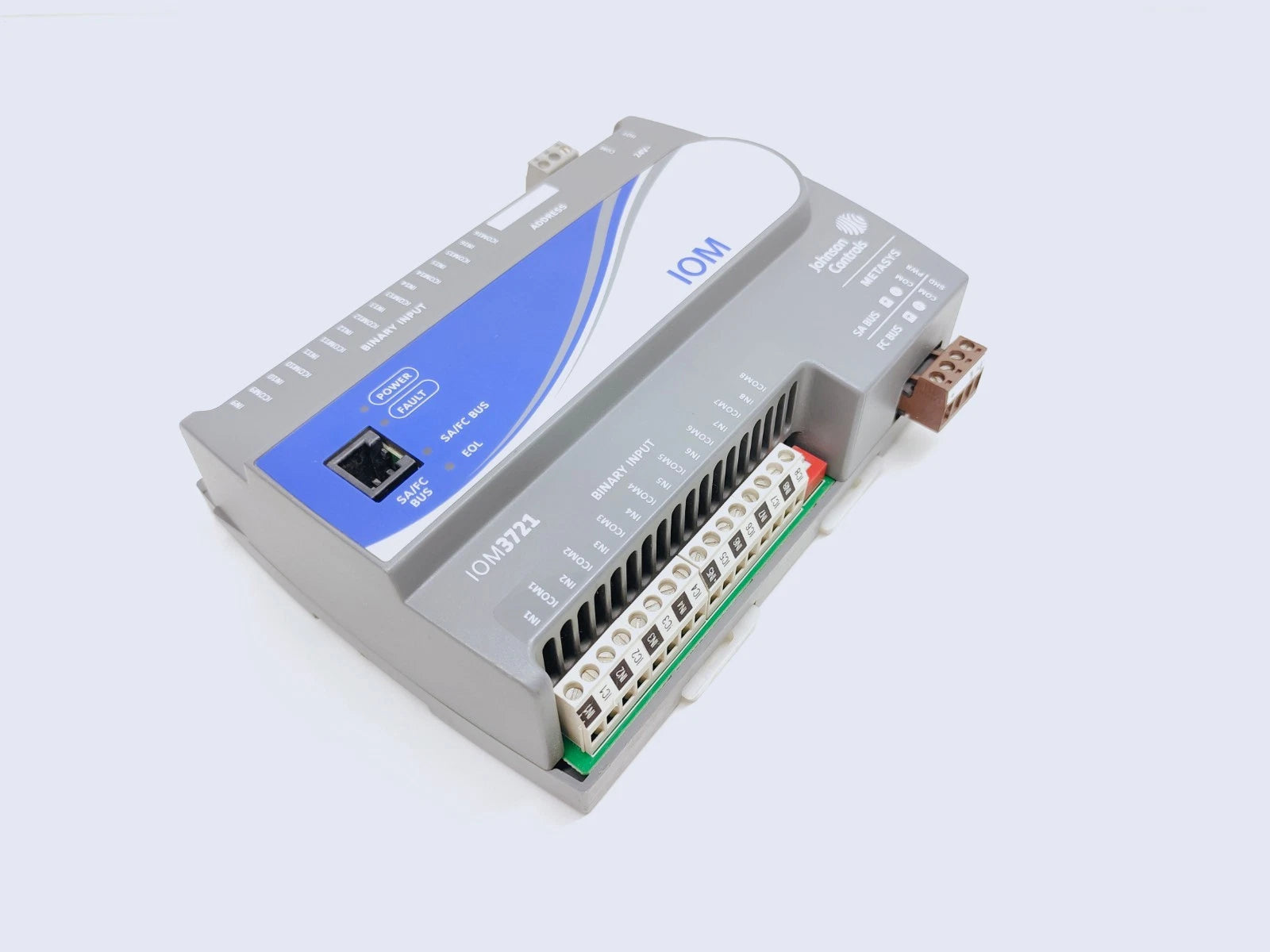 Johnson Controls MS-IOM3721-0 16-Point Input Output Expansion Module for Metasys Building Automation