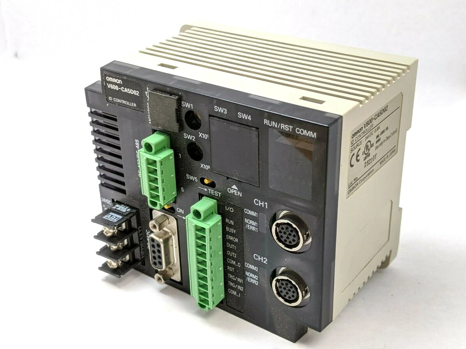 Omron V600-CA5D02 RFID Controller for Industrial Automation
