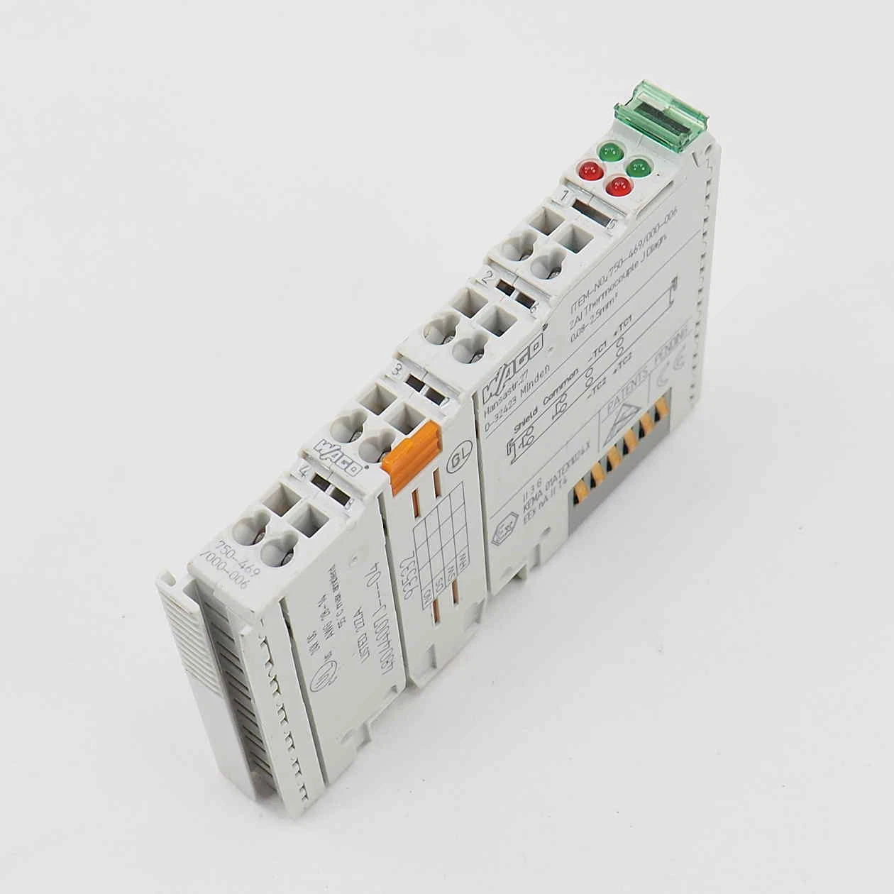 750-469/000-006 | WAGO 2-Channel Type J Thermocouple Analog Input Module