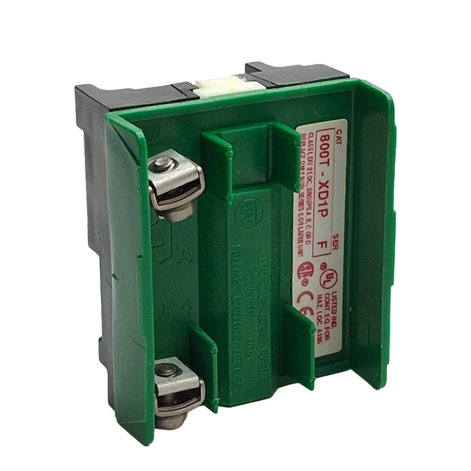 800T-XD1P | Allen-Bradley 30.5 mm 1NO Sealed Switch Push Button Contact Block