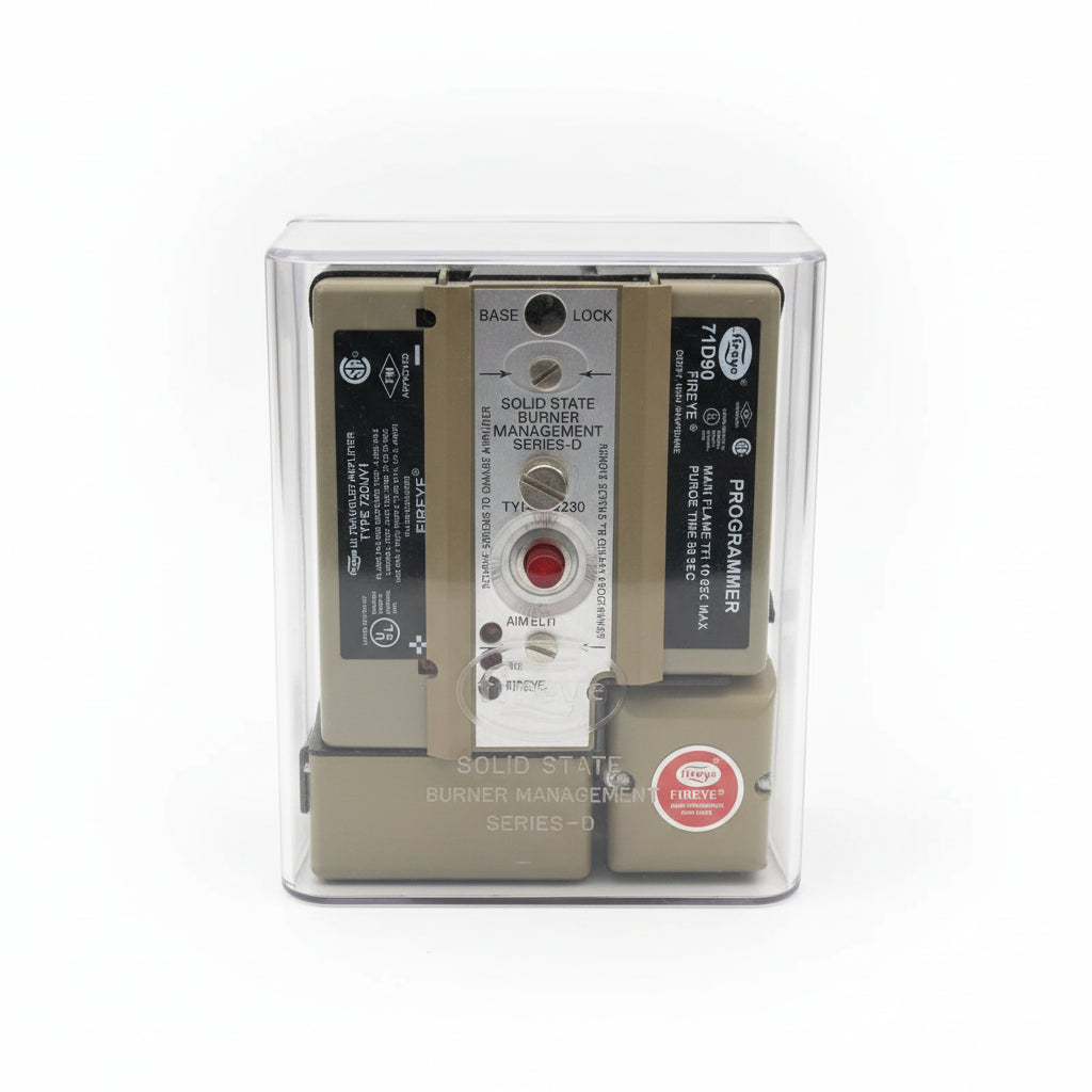 Fireye 70D30 D-Series Solid-State Flame Safeguard Control Chassis for Oil and Gas Burners