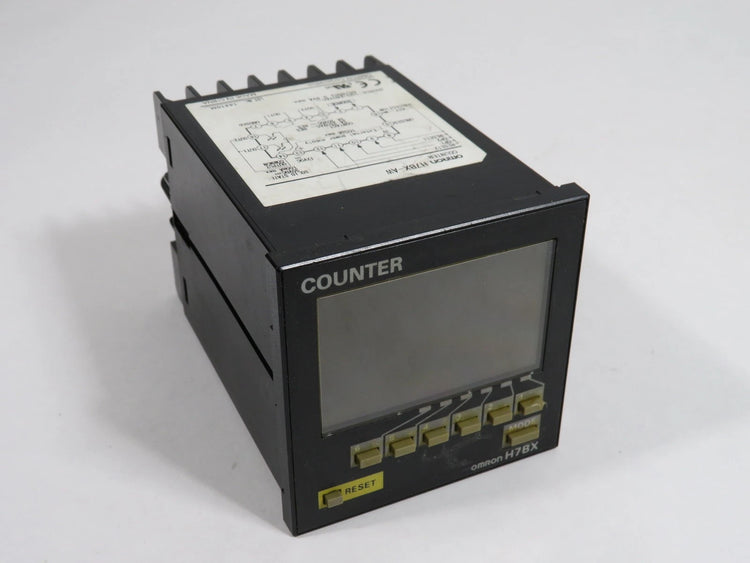 H7BX-AW | Omron Multifunction Digital Counter, 6-Digit LCD, 100–240 VAC