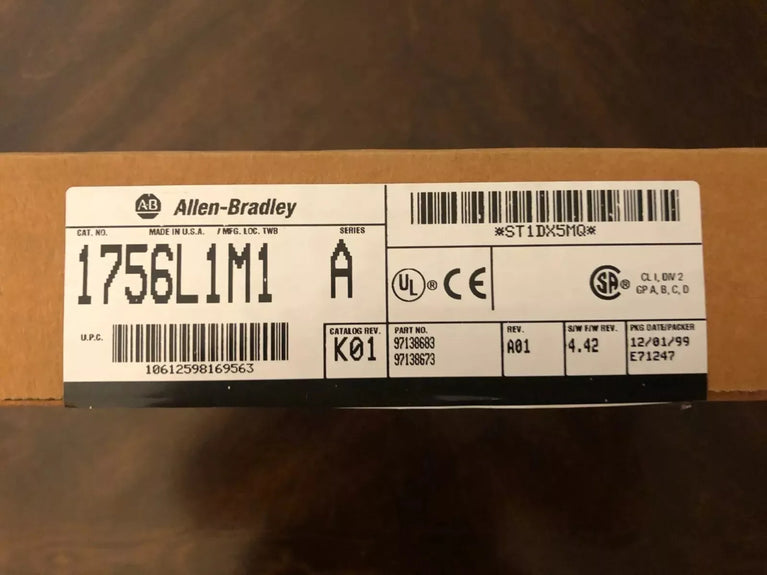 1756-L1M1 | Allen-Bradley ControlLogix Logix5550 Processor, 512KB Memory