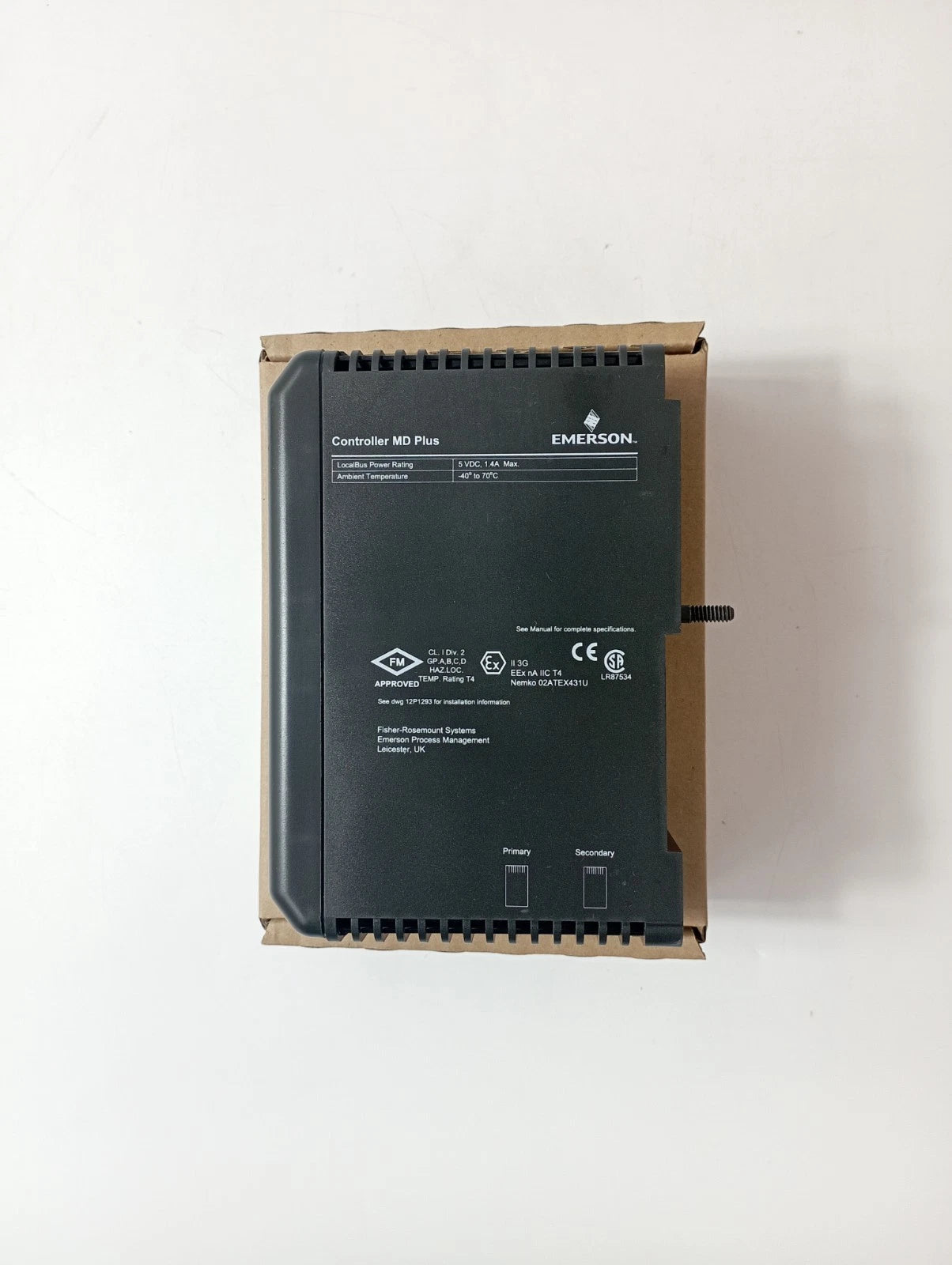Emerson DeltaV KJ2003X1-BB1 MD Plus Controller for Distributed Control Systems