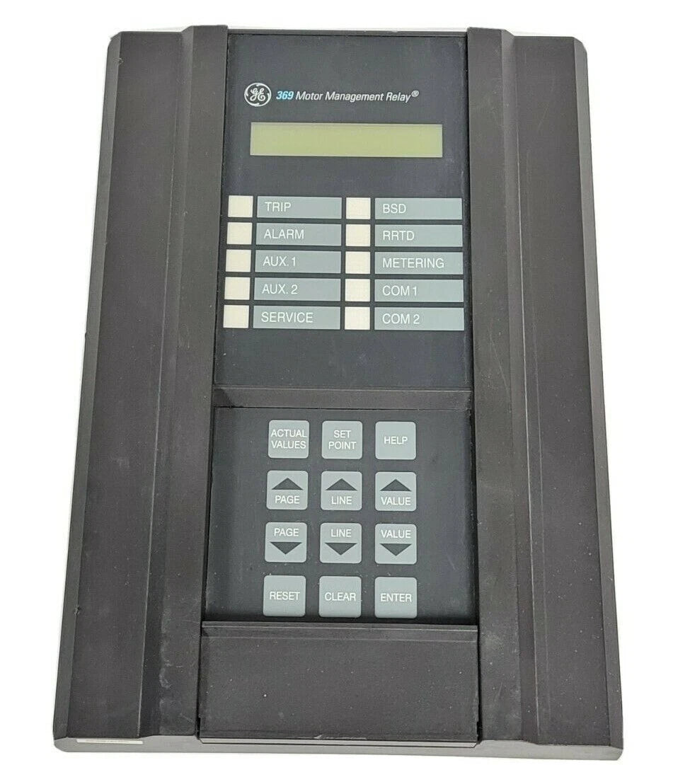 General Electric 369-HI-0-M-0-0 369 Motor Management Protective Relay with Wide-Range Power Input