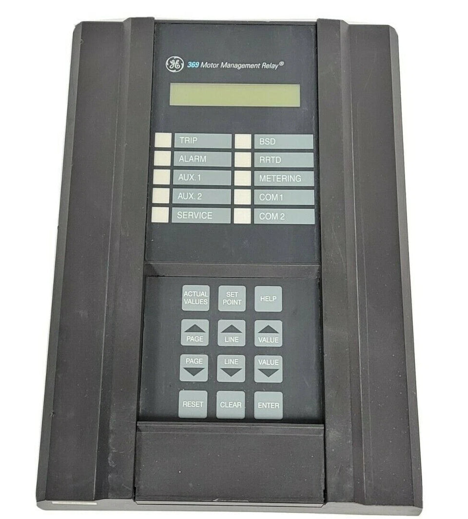 General Electric 369-HI-0-M-0-0 369 Motor Management Protective Relay with Wide-Range Power Input