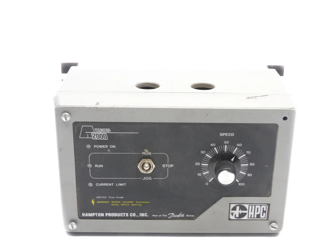 Danfoss A11500A000 Varispeed 2000 Variable Speed Drive 120 VAC 1/2 HP with Screw Terminals