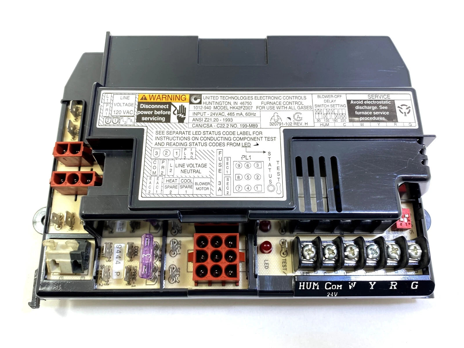 HK42FZ007 | United Technologies Universal Furnace Control Circuit Board