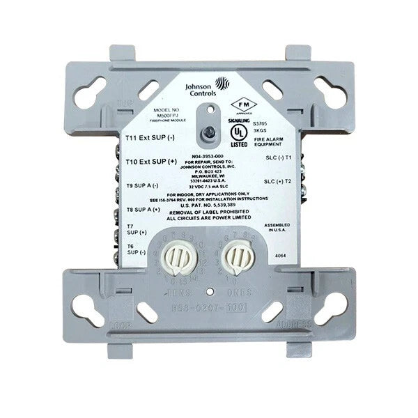 Johnson Controls M500FPJ Intelligent Addressable Firephone Control Module