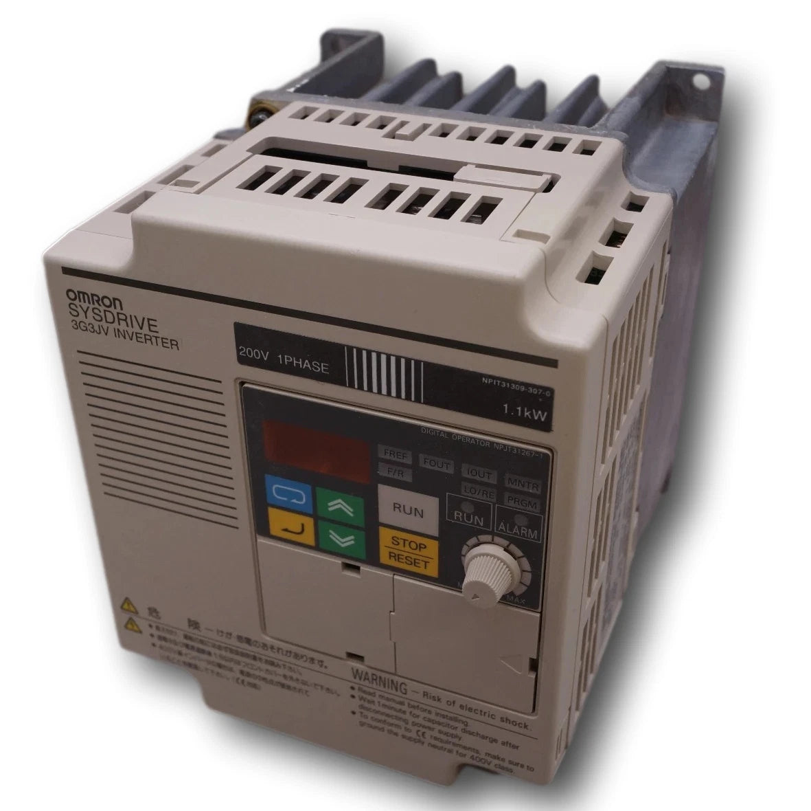 Omron 3G3JV-AB007 SYSDRIVE VFD Inverter 1.1kW 200–240VAC Single Phase