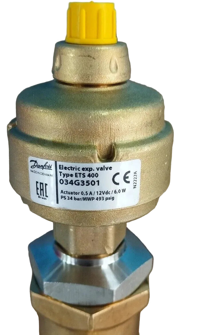 Danfoss 034G3501 ETS 400 High Capacity 2-1/8" ODF Electronic Expansion Valve