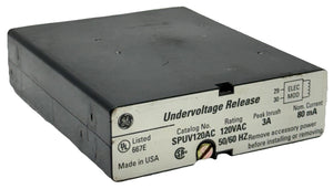 General Electric SPUV120AC PowerBreak II 120VAC Undervoltage Release