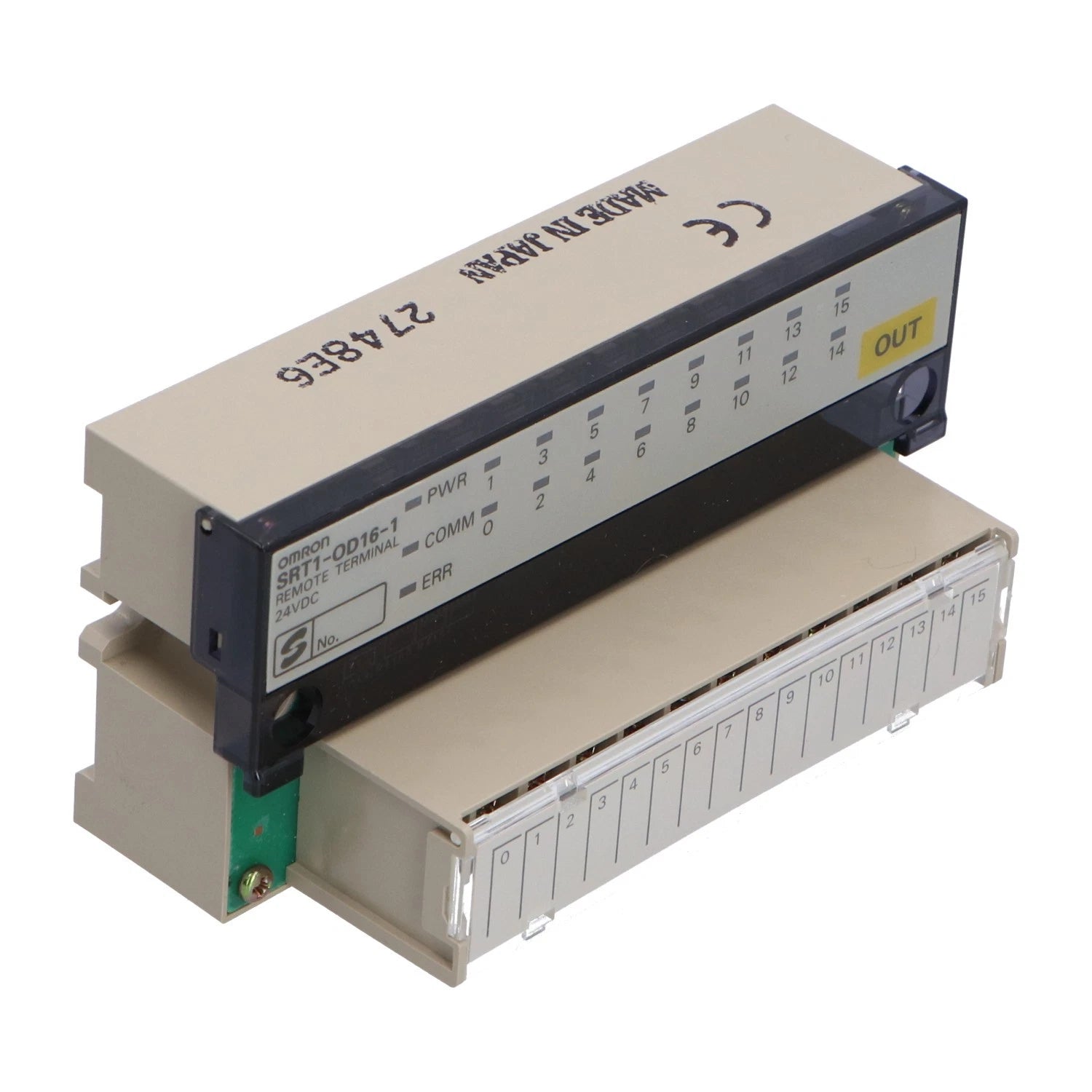 SRT1-OD16-1 | Omron 16-Point 24VDC Digital Output Module