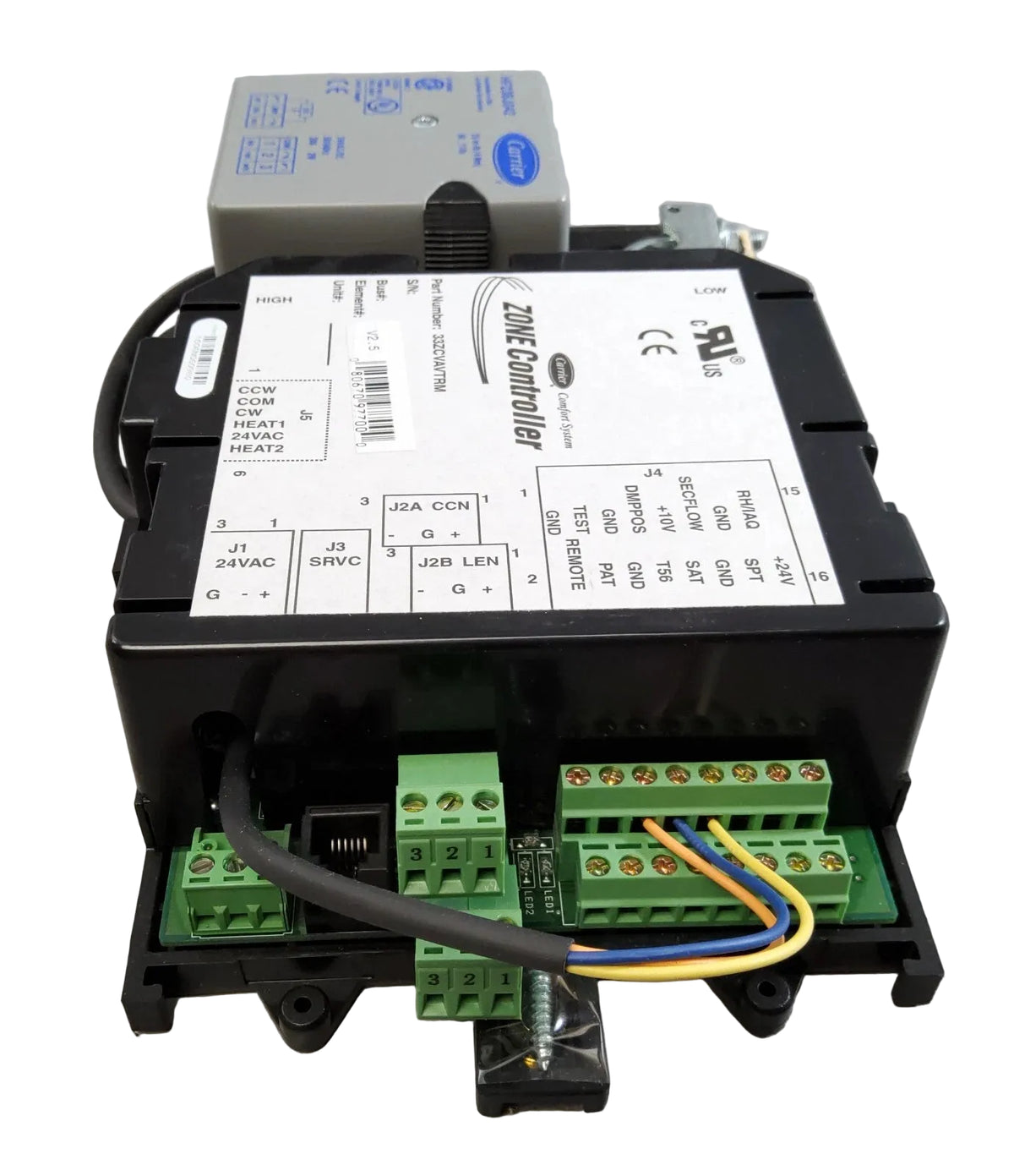 Carrier 33ZCVAVTRM ComfortID Single Duct VAV Zone Controller for Commercial HVAC Air Terminal Systems