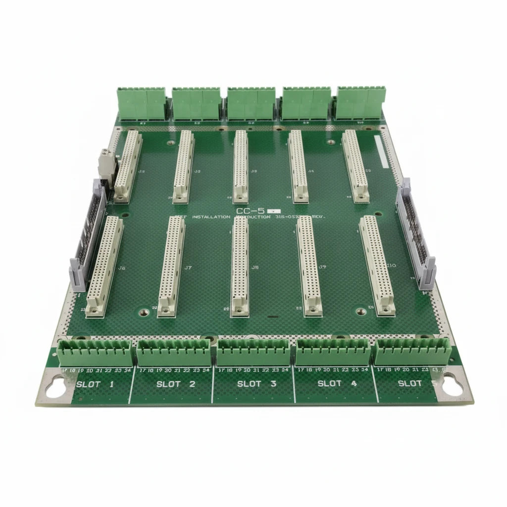 Siemens 580-234874-0 CC-5 Fire Alarm Cardcage Board