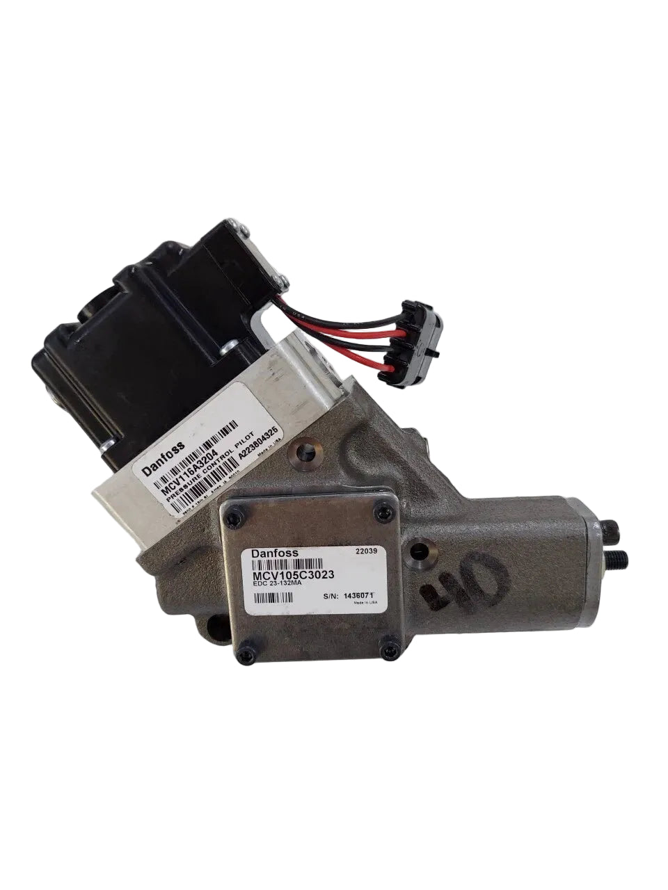 Danfoss MCV105C3023 Closed Loop Pressure Control Pilot Valve