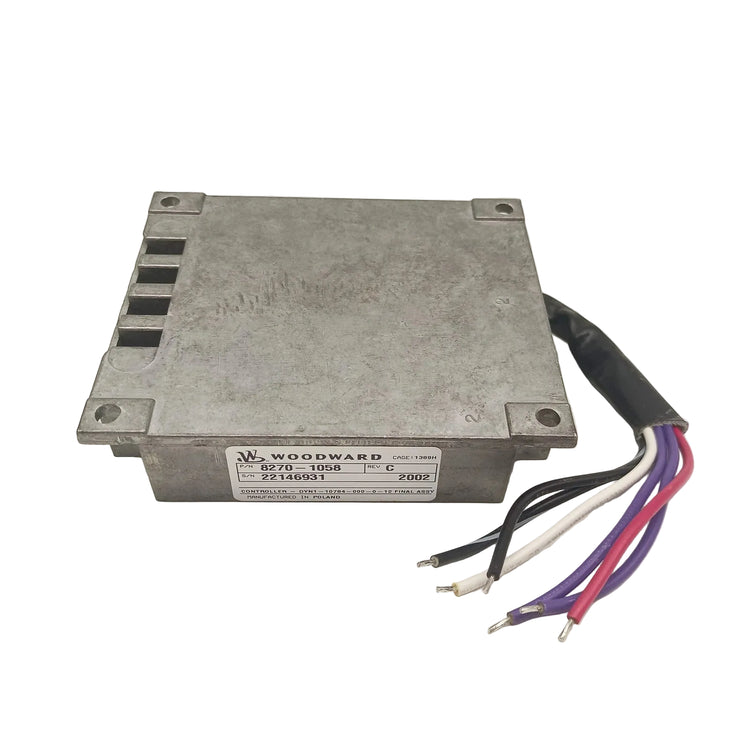 Woodward 8270-1058 Panel-Mounted Analog Electronic Governor Controller