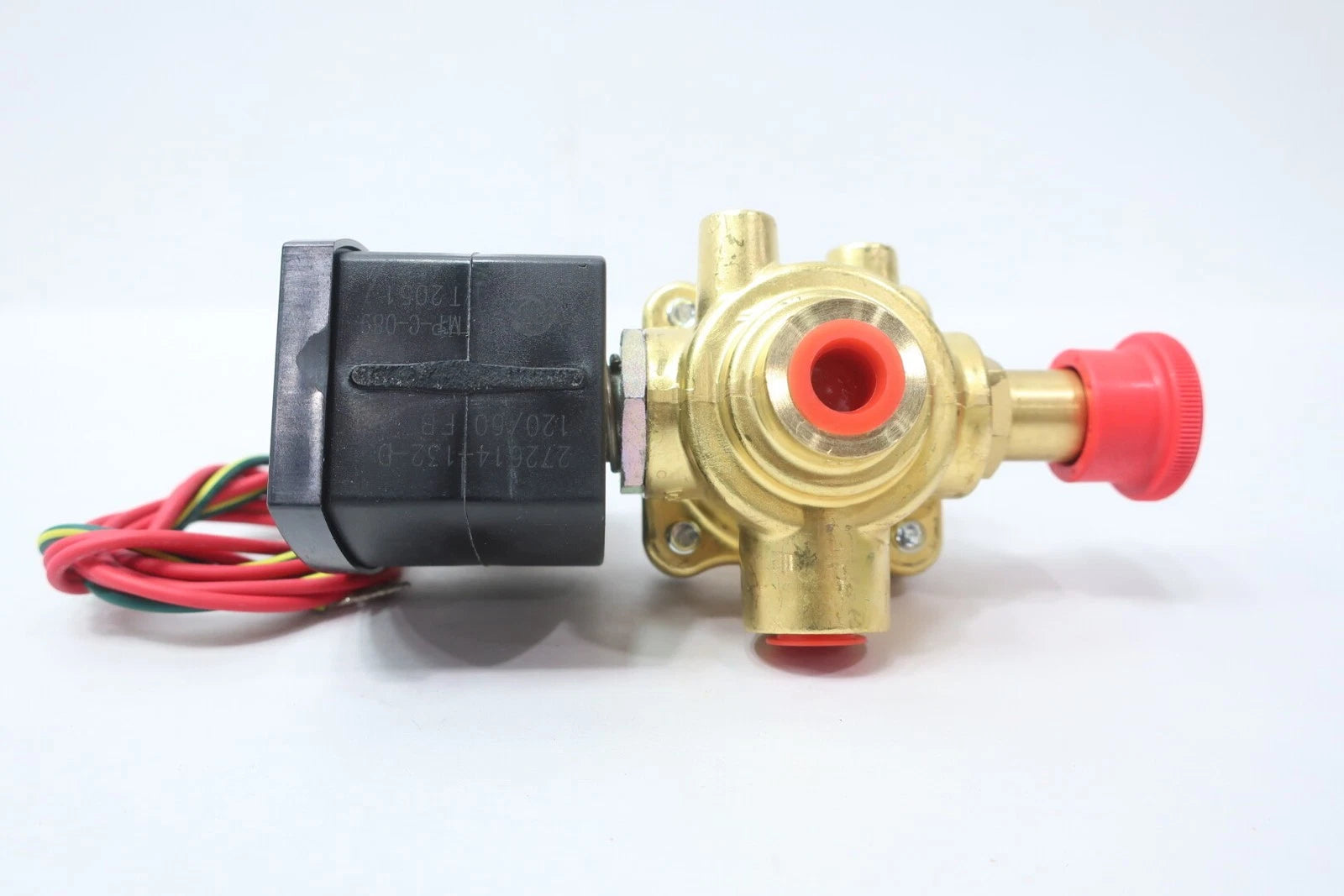 ASCO EF8342G001MS Series 8342 Explosion-Proof Four-Way Solenoid Valve with Manual Override for Industrial Control