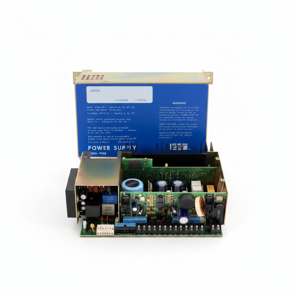 Edwards EST PS8B 24 VDC 7.5A Fire Alarm Power Supply for IRC-3 Systems