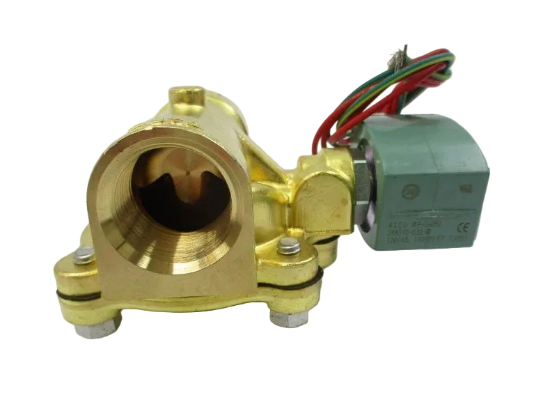 ASCO 8210G004 Series 210 Two-Way Normally Closed Brass Solenoid Valve for Industrial Fluid Control Applications