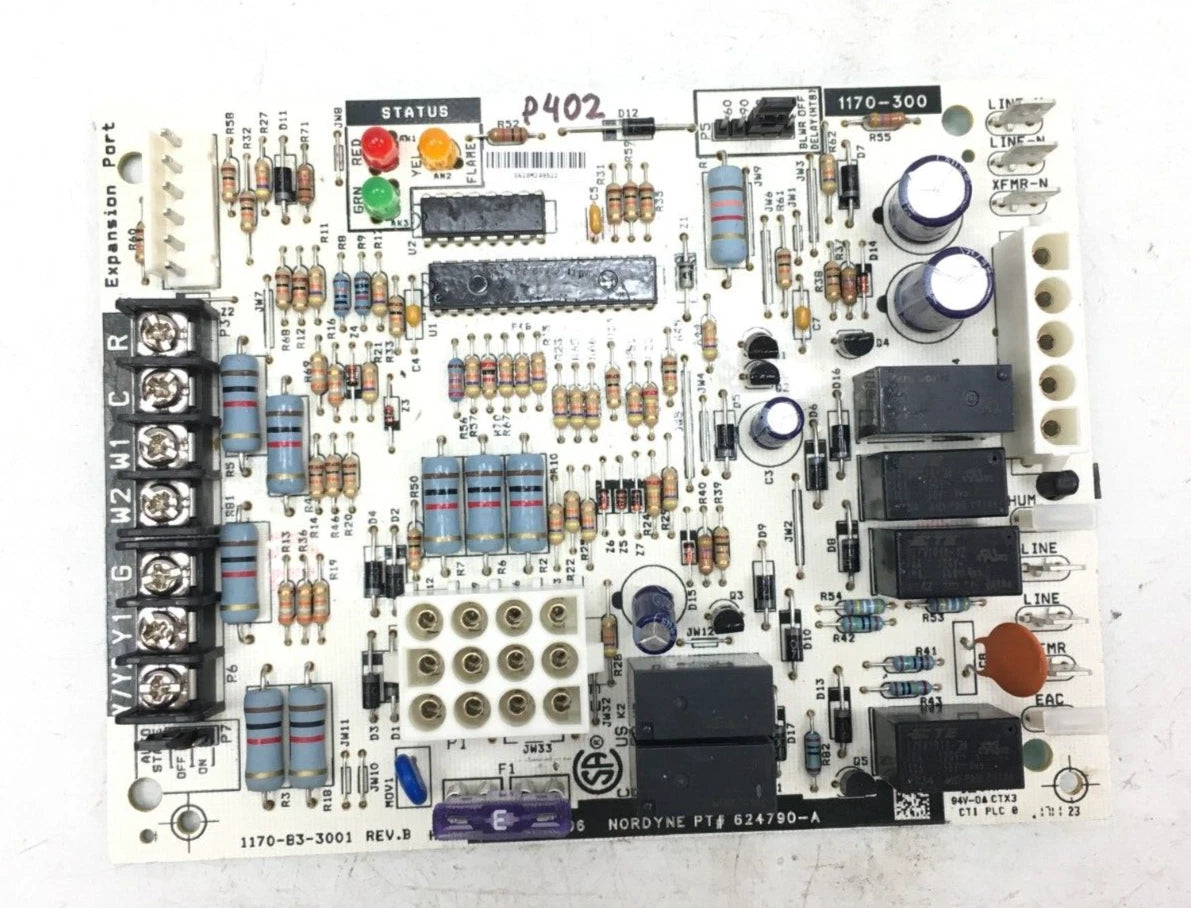 1170-83-3001 | Nordyne G7-Series Furnace Control Board