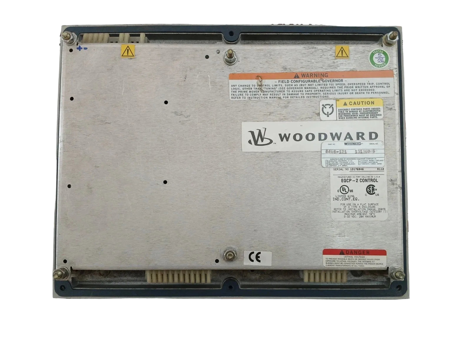 Woodward 8406-121 EGCP-2 Engine Generator Controller Operator Interface