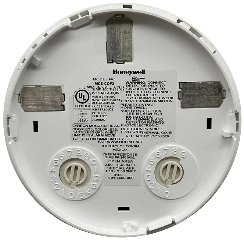 MCS-COF3 | Gamewell-FCI Addressable Multi-Sensor Carbon Monoxide And Fire Detector