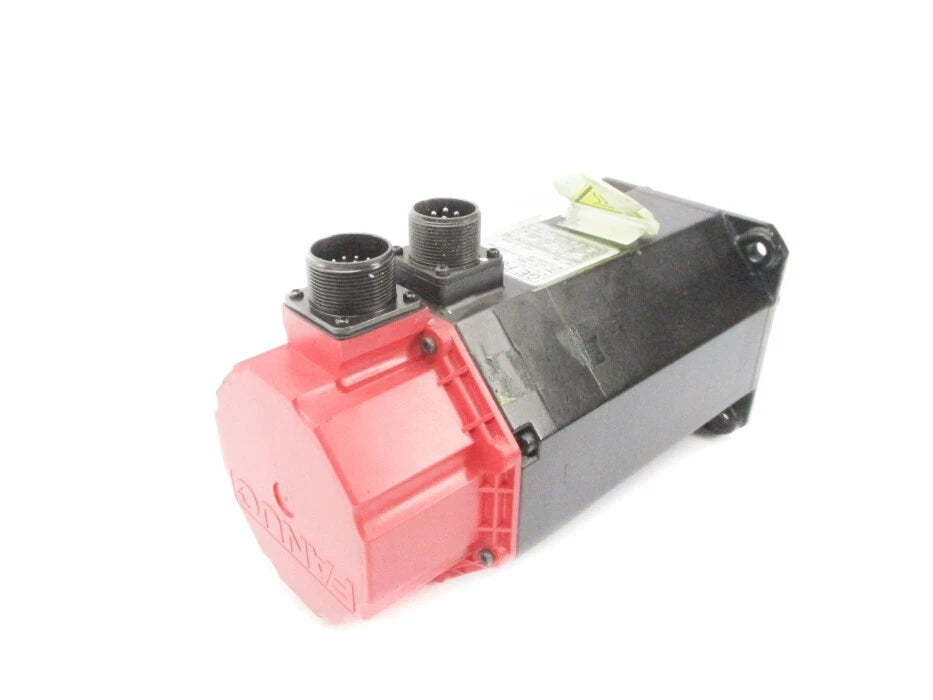 A06B-0128-B588#7008 | FANUC AC Servo Motor A6/3000 with A1000 Encoder, Straight Shaft