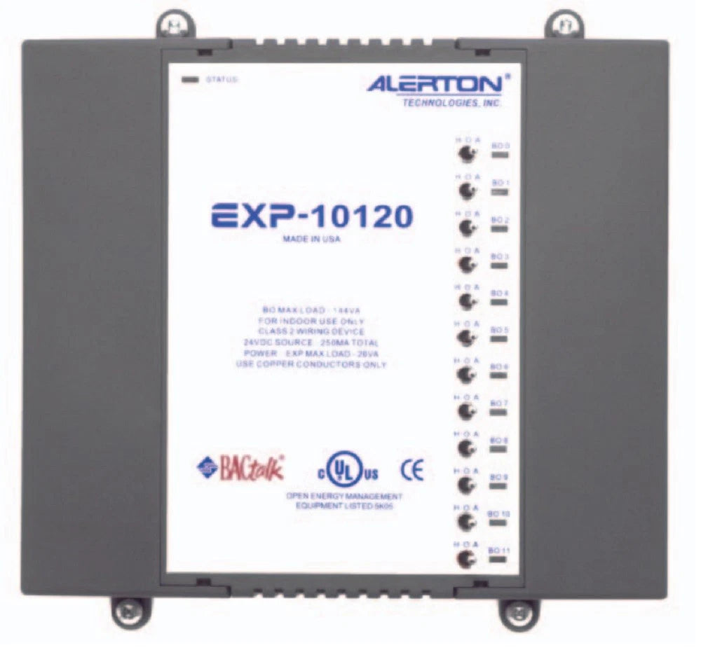 Alerton EXP-10120 Ibex 10-Input 12-Output I/O Expansion Module