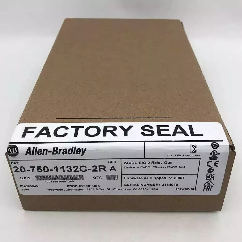 20-750-1132C-2R | Allen-Bradley PowerFlex 750 24V I/O Module: 1AI, 1AO, 3DI, 2RO