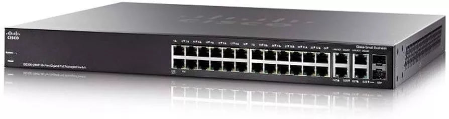 SG300-28MP-K9 | Cisco Small Business 300 24x 1GB PoE+ RJ-45 2x 1GB Combo Switch