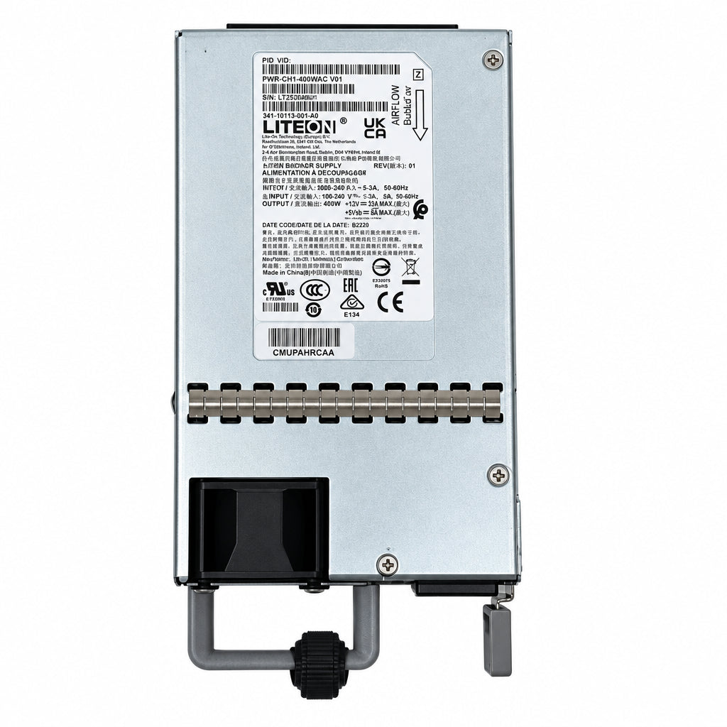 Cisco PWR-CH1-400WAC Catalyst 8500 Series 400W AC Power Supply