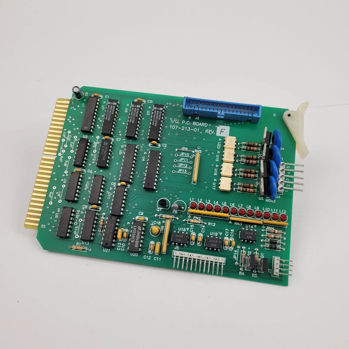 Conair 107-213-01 Compu-Dry CD Dryer I/O Circuit Board with TRIAC Switching and LED Indicators