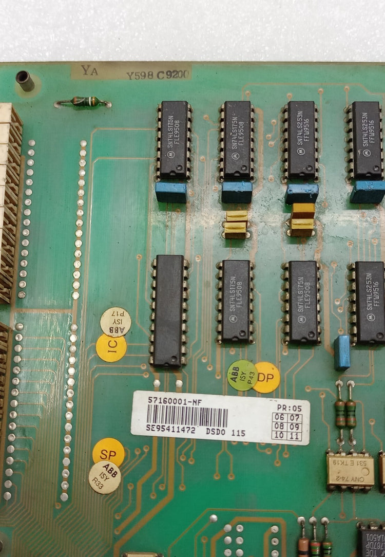 ABB DSDO-115 32-Channel 24VDC S100 I/O Digital Output Board