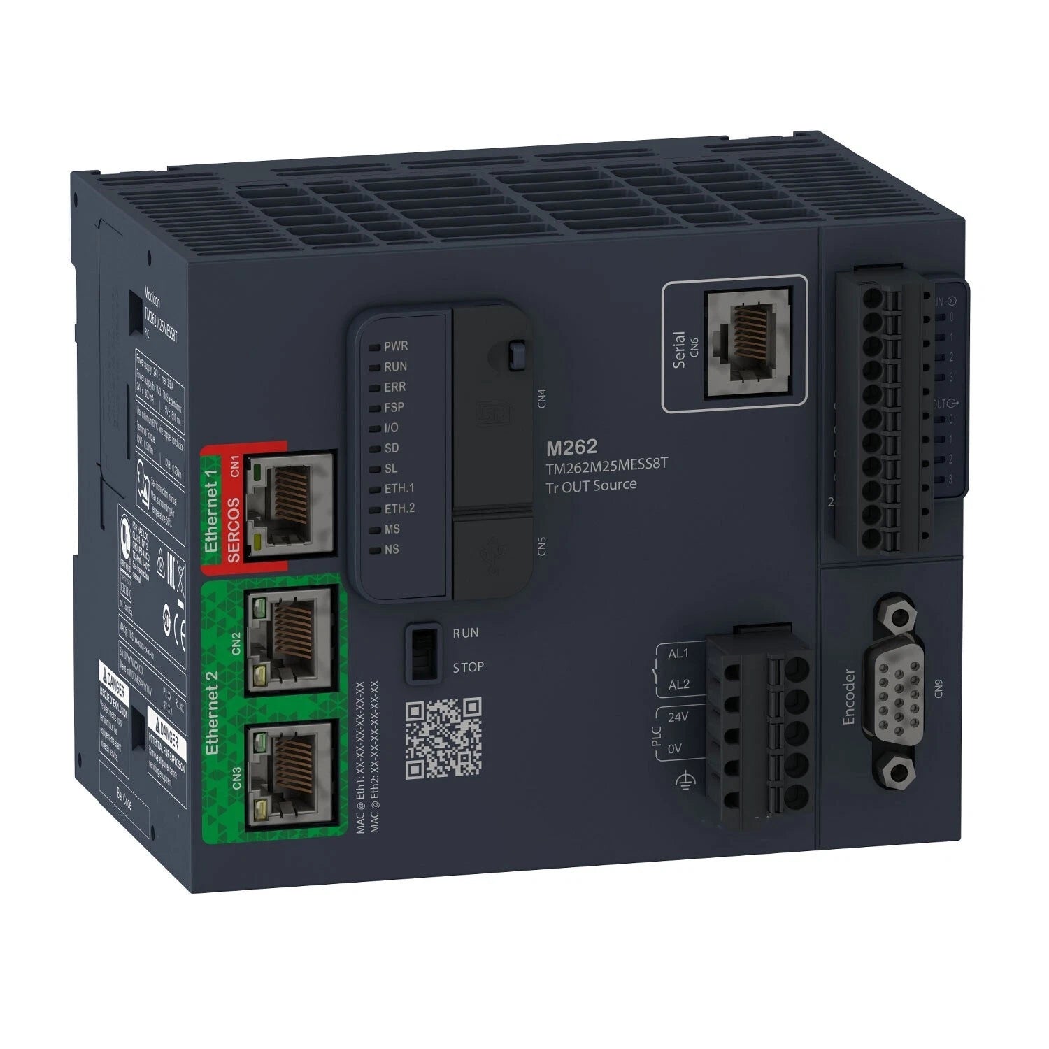 Schneider Electric TM262M25MESS8T Modicon M262 8-Axis Motion Controller