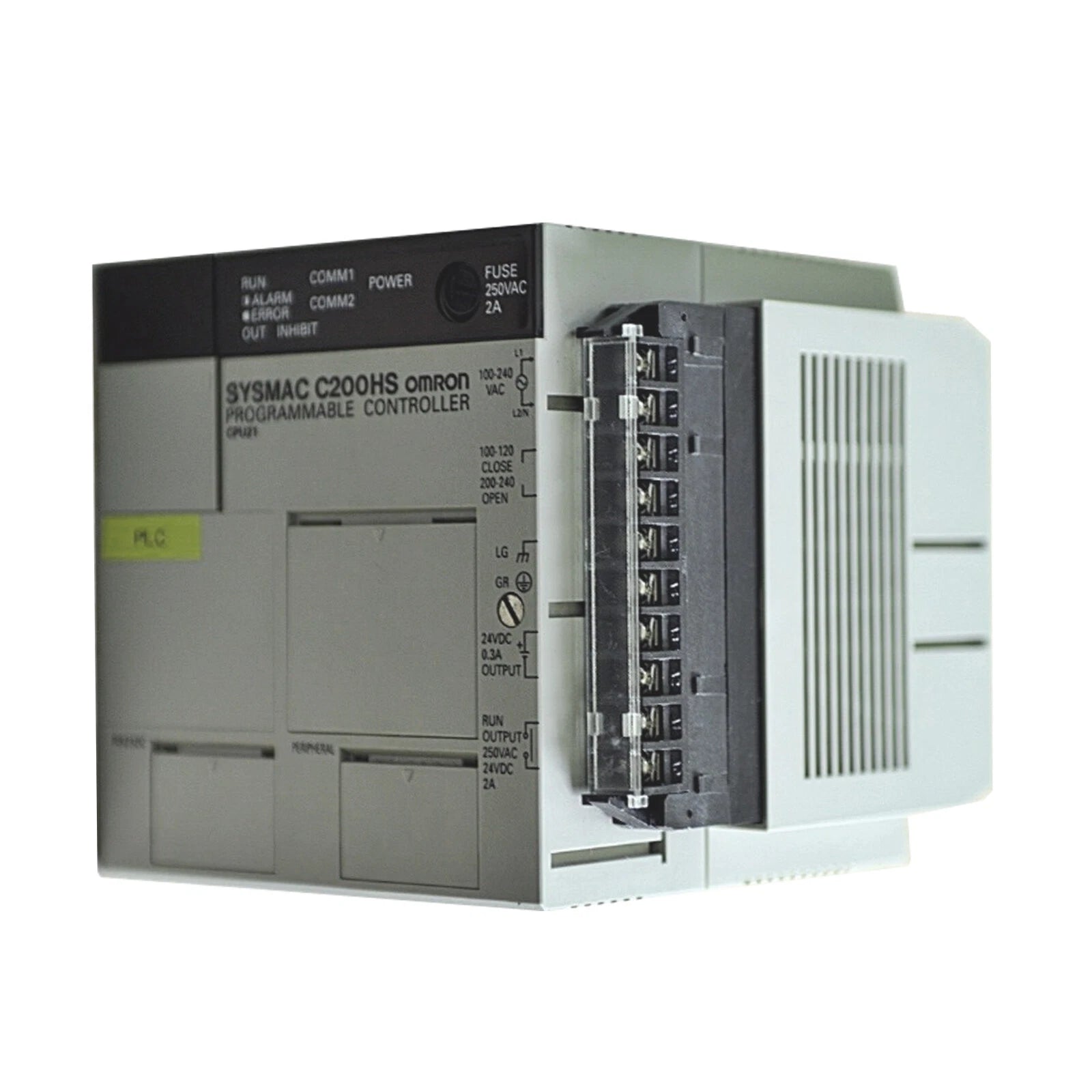 Omron C200HS-CPU21 SYSMAC PLC CPU Module with RS-232 and AC Power Supply