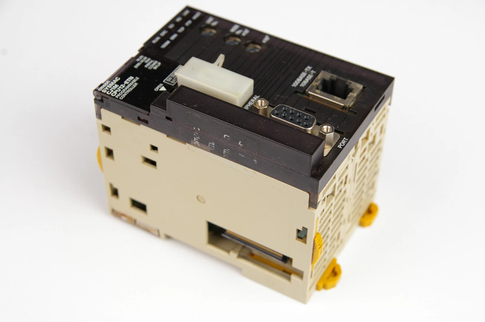 CJ1M-CPU12-ETN | Omron CJ1M PLC CPU Module with Built-In Ethernet