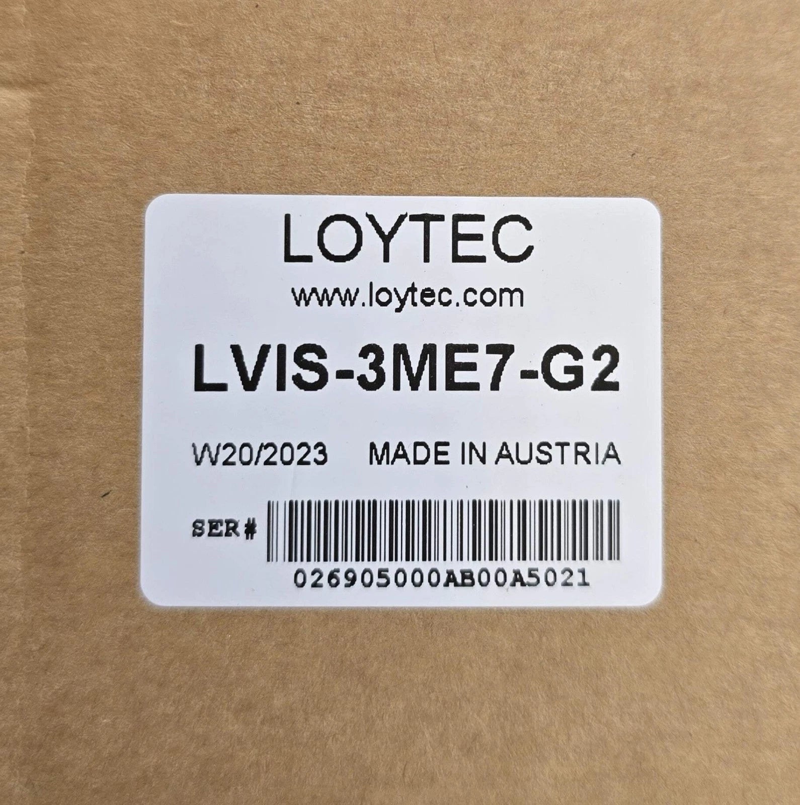 LOYTEC LVIS-3ME7-G2 7-Inch BACnet CEA-709 Modbus Capacitive Touch Panel Operator Interface