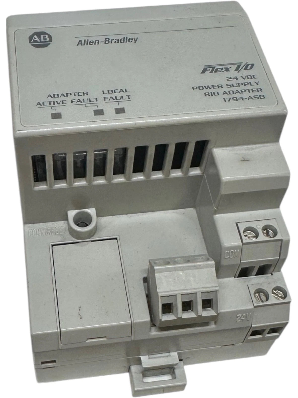 1794-ASB | Allen-Bradley FLEX Remote I/O Adapter 24VDC PS 8 I/O Module Capacity