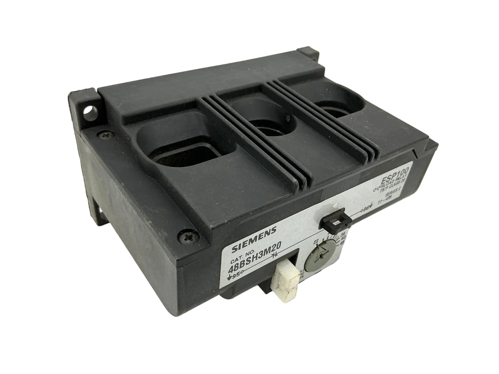 Siemens 48BSH3M20 Solid-State Overload Relay 22-45A Trip Class 20 Panel Mount