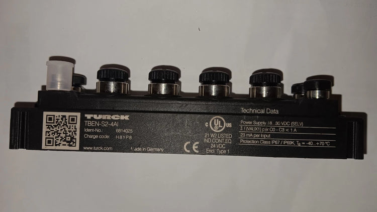 TBEN-S2-4AI | Turck Industrial Ethernet Analog Input I/O Module