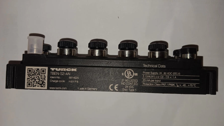 TBEN-S2-4AI | Turck Industrial Ethernet Analog Input I/O Module