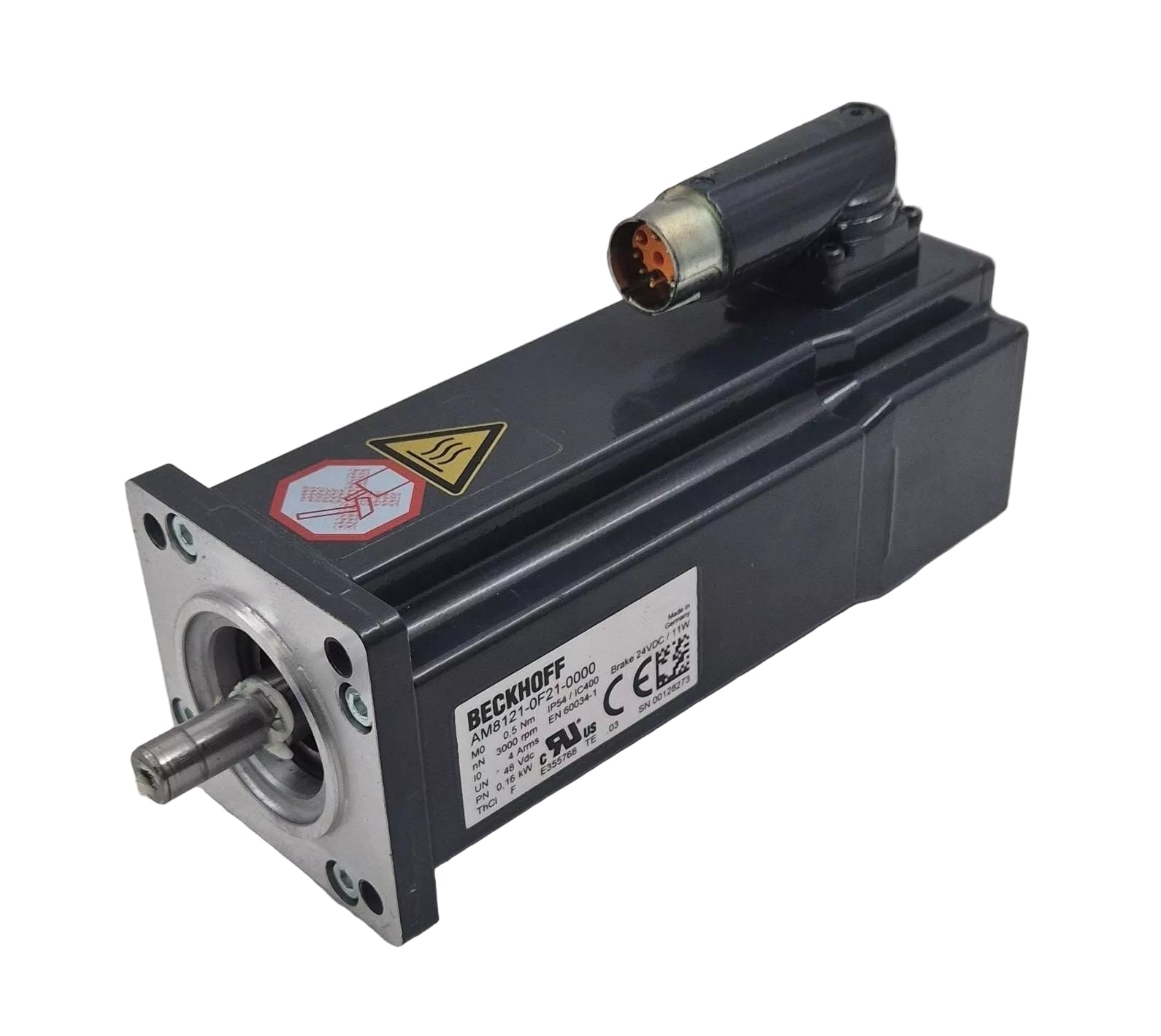 AM8121-0F21-0000 | Beckhoff Servo Motor 0.5 Nm 48V DC