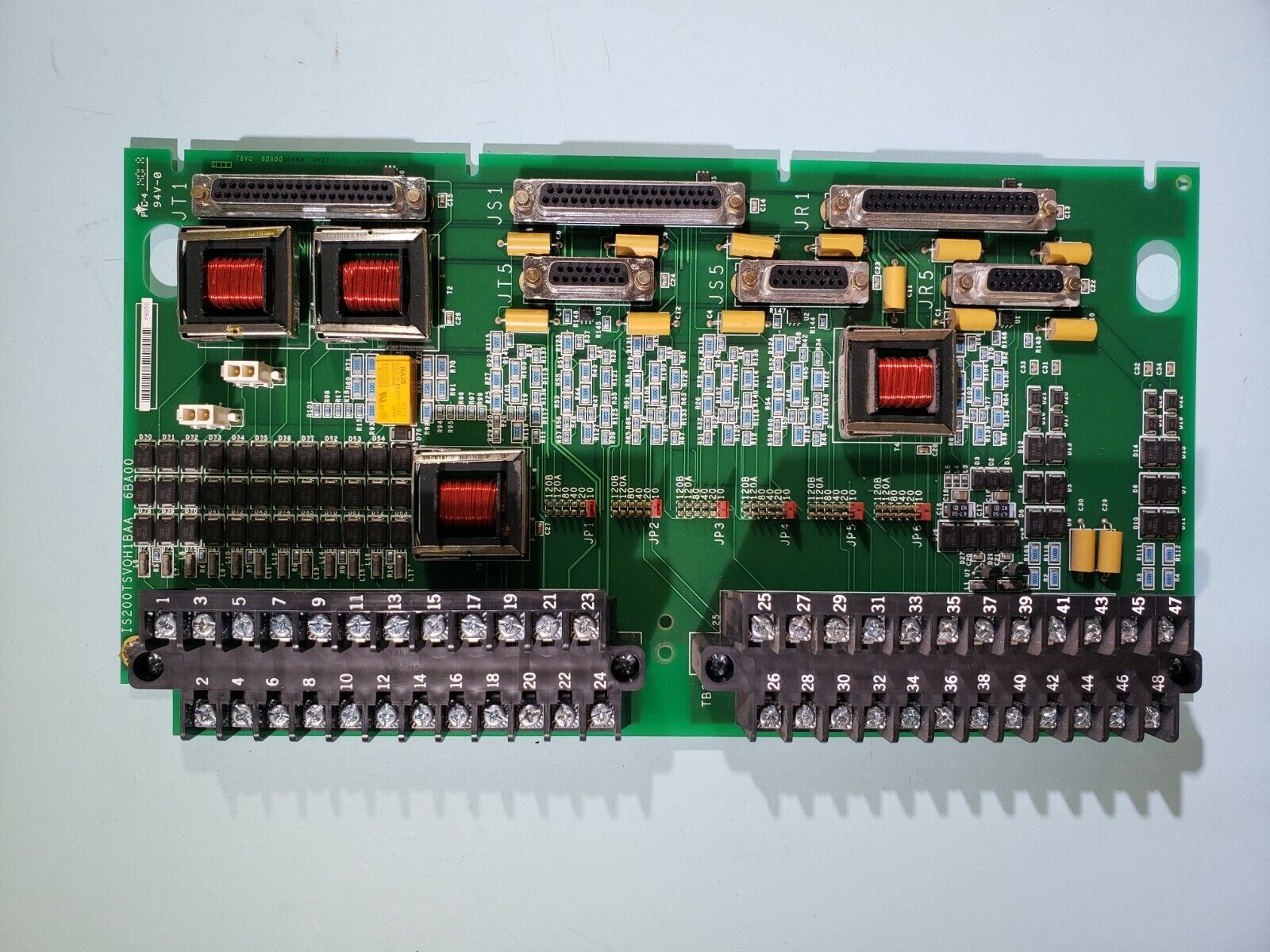 IS200TSVOH1B | General Electric Servo Terminal Board