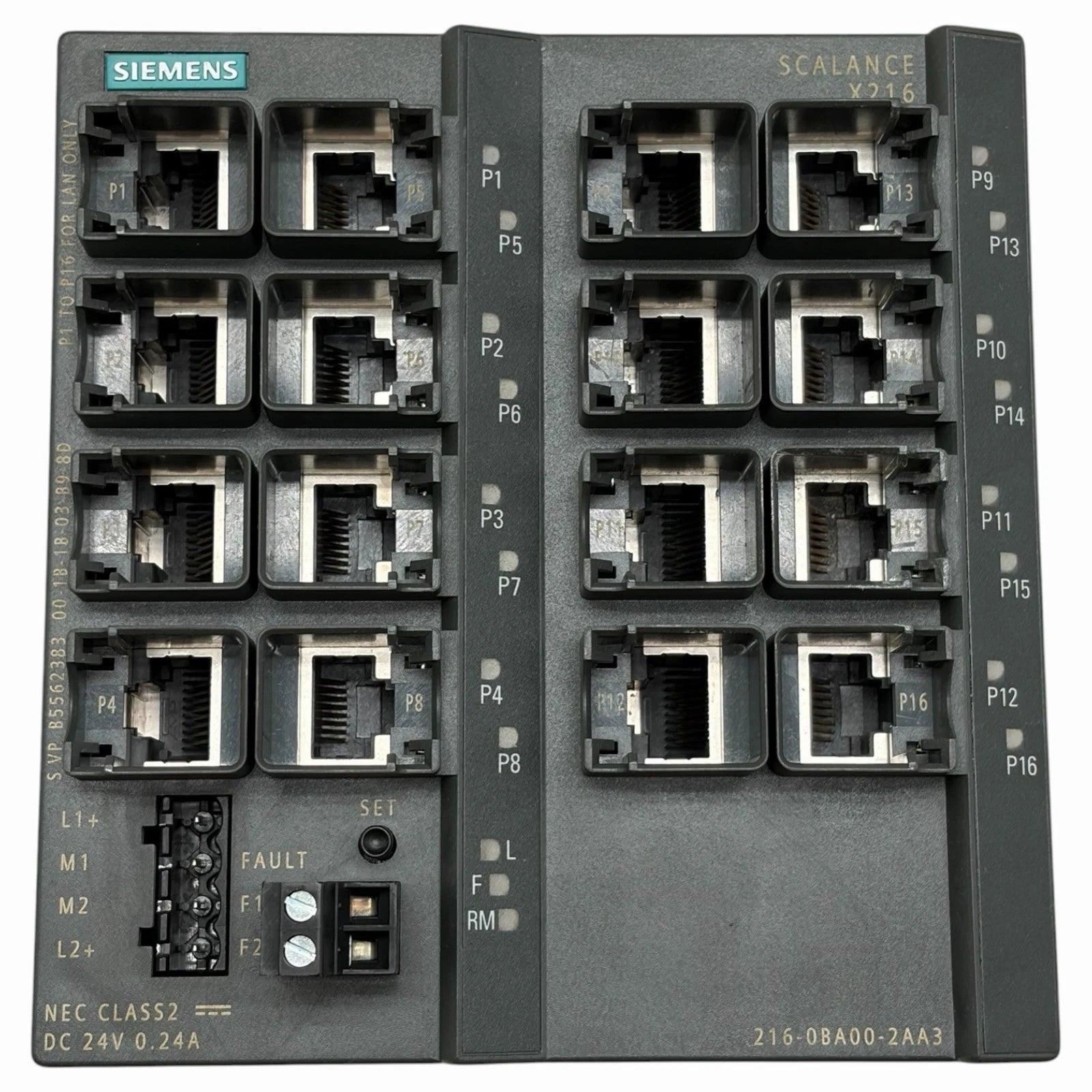 Siemens 6GK5216-0BA00-2AA3 SCALANCE X216 Ethernet Switch