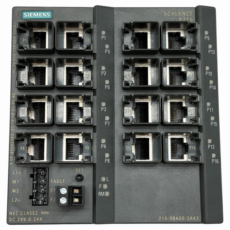 Siemens 6GK5216-0BA00-2AA3 SCALANCE X216 Ethernet Switch