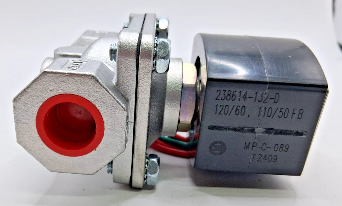 ASCO EF8210G087 Series 8210 Stainless Steel Two-Way Normally Closed Pilot-Operated Solenoid Valve