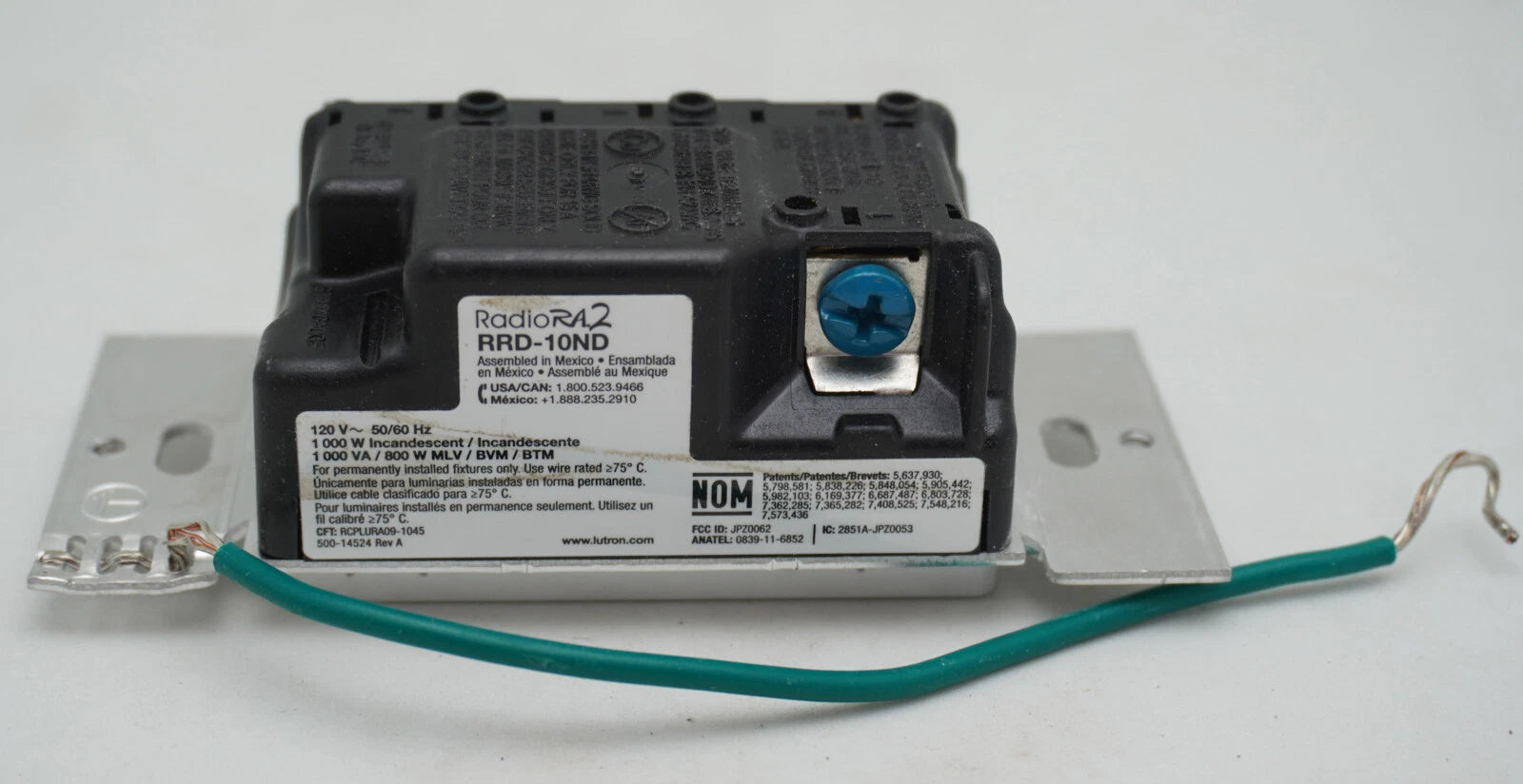 RRD-10ND-WH | Lutron RadioRA 2 Maestro Wireless Dimmer Switch 1000W