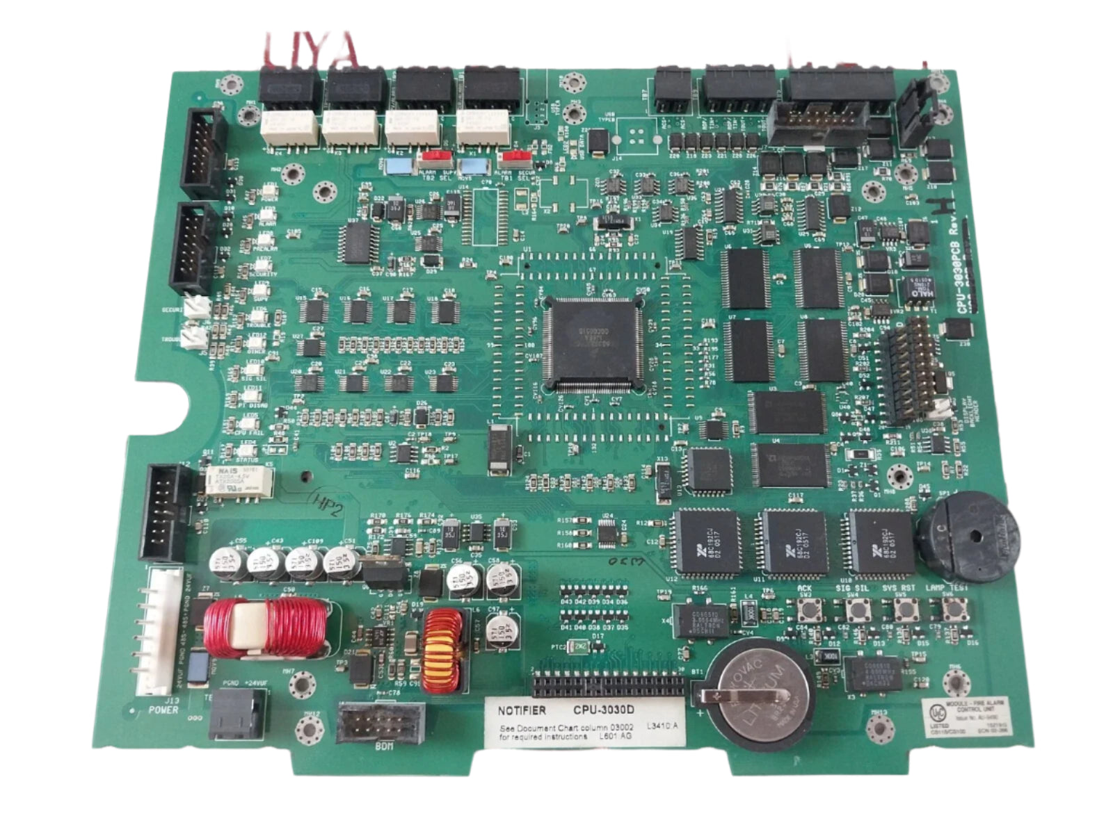 Notifier Cpu Notifier CPU-3030D Fire Alarm Control Panel | Available Now